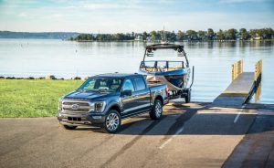 2021 F-150 Towing Boat