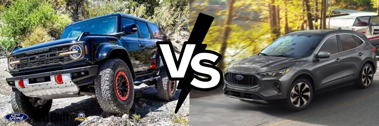 Ford Escape Vs Ford Bronco Milage