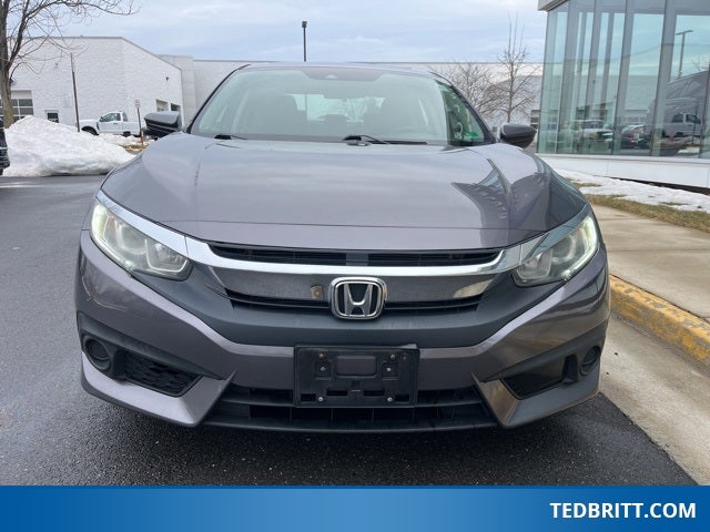 2016 Honda Civic EX w/Honda Sensing | Moonroof | 1-Owner Clean CarFax