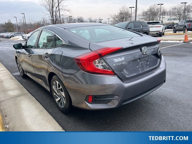 2016 Honda Civic EX w/Honda Sensing | Moonroof | 1-Owner Clean CarFax