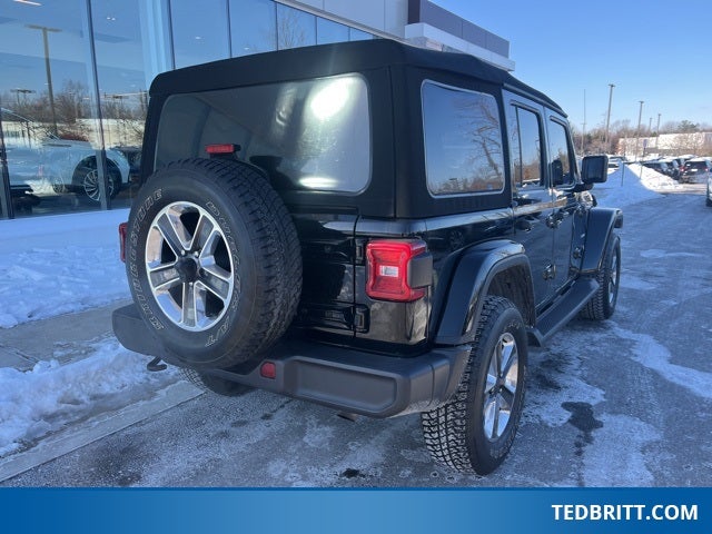 2021 Jeep Wrangler Unlimited Sahara 4X4 | Cold Weather Pkg | LED Pkg | Leather