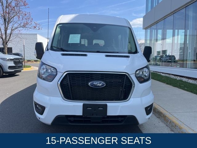 2024 Ford Transit-350 XLT | Medium Roof | 15-Passenger | BLIS | Co-Pilot360