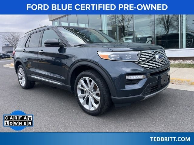 2023 Ford Explorer Platinum 4WD | Pano Roof | 360 Cam | Tech Pkg