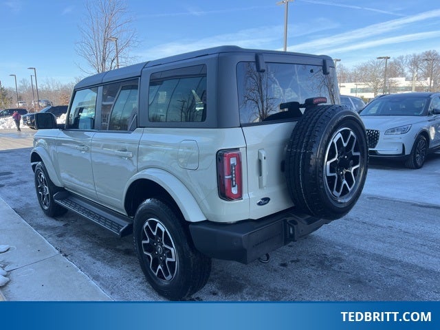 2025 Ford Bronco Outer Banks 4WD | BLIS | Co-Polit360 | Heated Seats |Hard Top