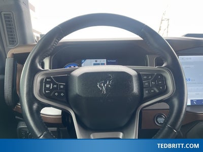 2022 Ford Bronco Outer Banks 4WD | 360 Camera | Heated Seats | 12" Touchdcreen