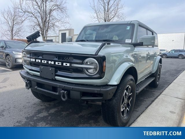 2023 Ford Bronco Outer Banks 4WD | Lux Pkg | High Pkg | 360 Cam | Hard Top