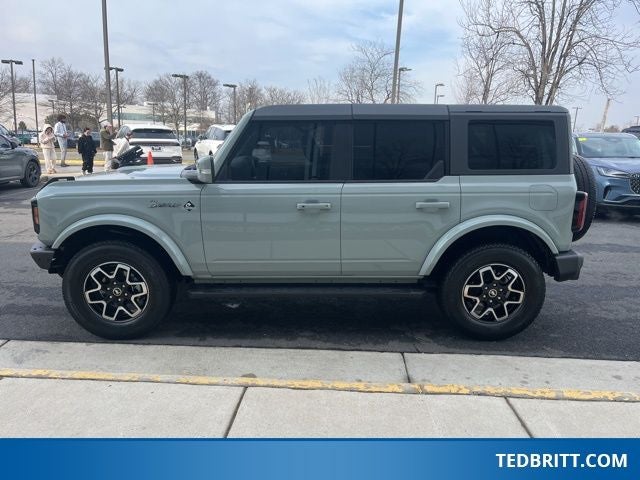 2023 Ford Bronco Outer Banks 4WD | Lux Pkg | High Pkg | 360 Cam | Hard Top