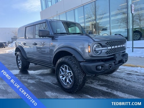 2025 Ford Bronco Badlands 4WD | Hard Top | BLIS| Heated Leather Seats