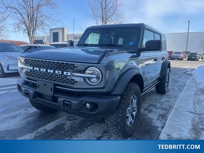 2025 Ford Bronco Badlands 4WD | Hard Top | BLIS| Leather Heated Seats