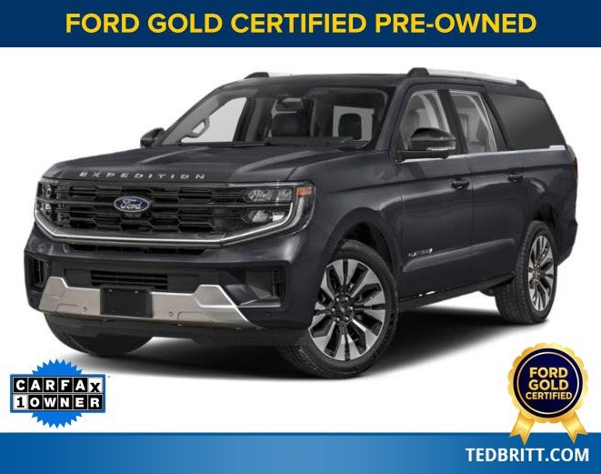 2025 Ford Expedition Max Platinum 4WD | Pano Roof | 360 Cam | Htd/Vent Seats