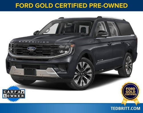 2025 Ford Expedition Max Platinum 4WD | Pano Roof | 360 Cam | Htd/Vent Seats