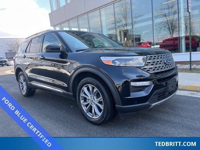 2022 Ford Explorer Limited 4WD | Pano Roof | 360 Camera | BLIS | Remote Start