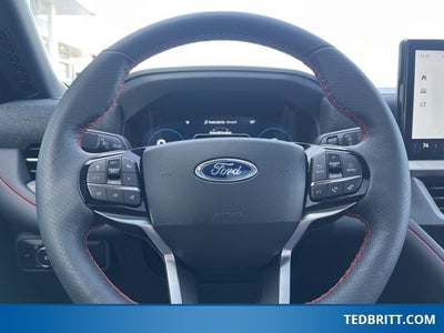 2026 Ford Explorer ST-Line 4WD | Moonroof | Street Pkg | 360 Camera