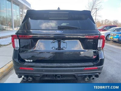 2025 Ford Explorer ST 4WD | Pano Roof | 360 Camera | BlueCruise Equipped