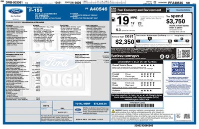 2023 Ford F-150 Lariat 4WD | Pano Roof | 360 Cam | Trailer Tow Pkg | FX4