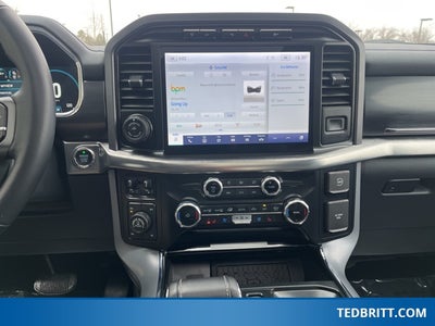2023 Ford F-150 Lariat PowerBoost 4WD | Pano Roof | 360 Cam | Max Tow Pkg