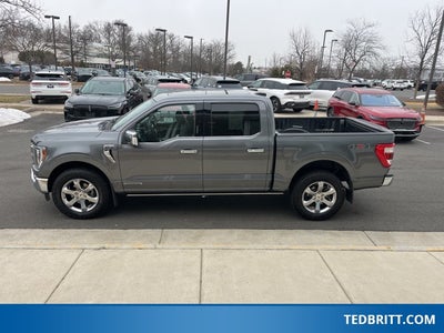 2023 Ford F-150 Lariat PowerBoost 4WD | Pano Roof | 360 Cam | Max Tow Pkg