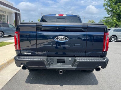 2024 Ford F-150 Lariat 4WD | Pano Roof | 360 Cam | Black Appear Pkg