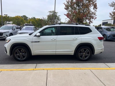 2021 Volkswagen Atlas 3.6L V6 SE w/Technology R-Line AWD | Moonroof | BLIS