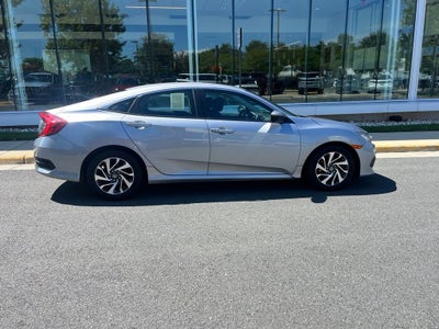 2016 Honda Civic EX | Moonroof | Apple CarPlay/Android Auto