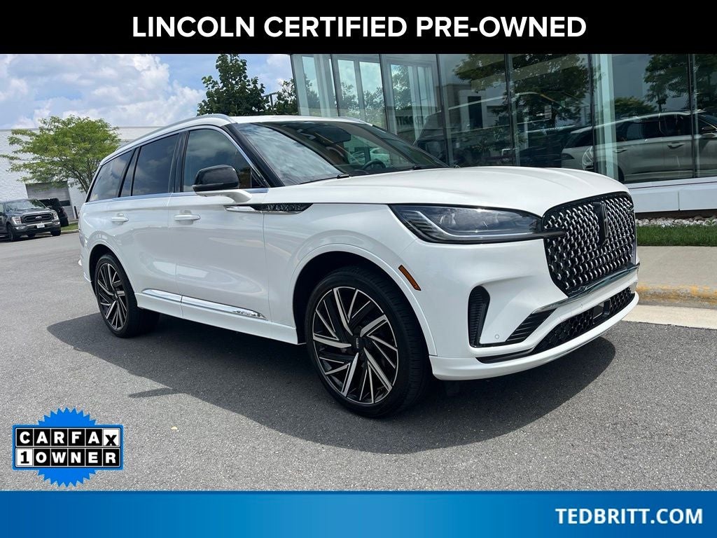 2026 Lincoln Aviator Black Label AWD | Pano Roof | 360 Cam | BLIS | HUD