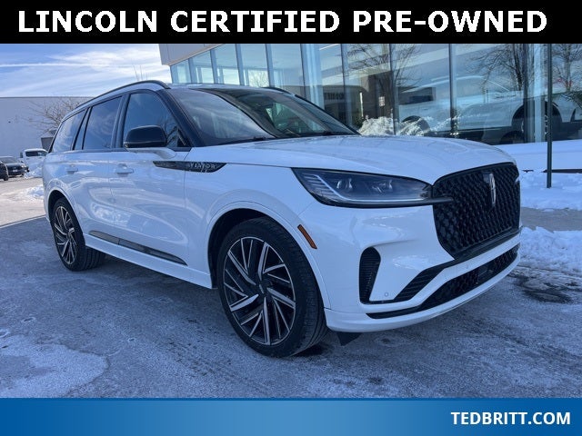 2025 Lincoln Aviator Black Label AWD | Jet Appear Pkg | Pano Roof | 360 Camera