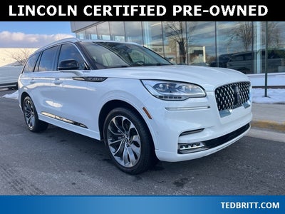 2023 Lincoln Aviator Plug-In Hybrid Grand Touring 4WD | Pano Roof | 360 Camera