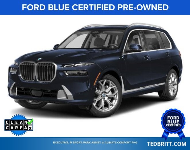 2023 BMW X7 xDrive40i AWD | M Sport Pkg | Executive Pkg | 22" Wheels