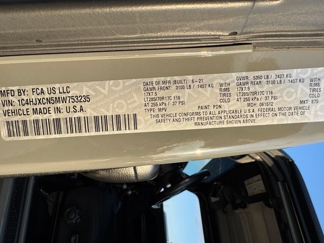 2021 Jeep Wrangler Rubicon
