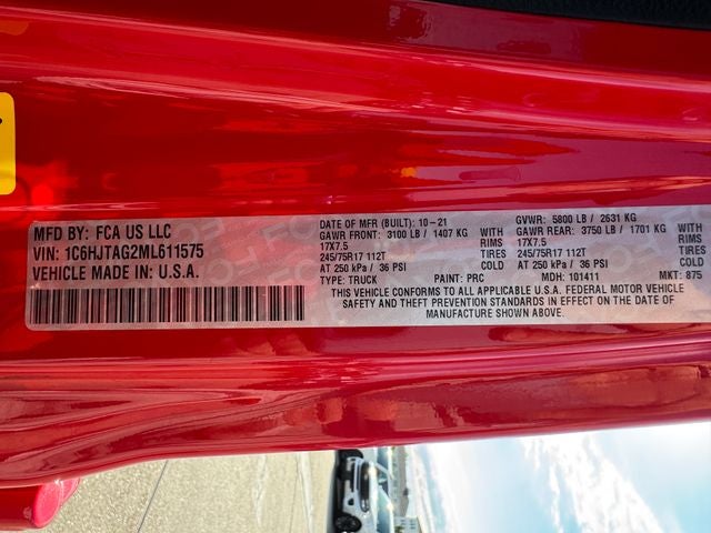 2021 Jeep Gladiator Sport