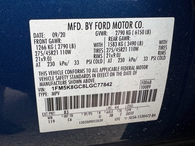 2020 Ford Explorer ST