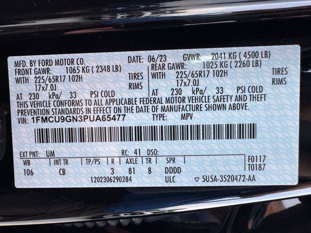 2023 Ford Escape Active | Remote Start | Heated Seats | AWD