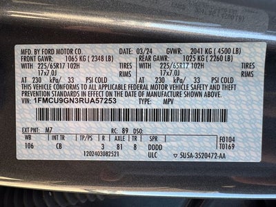 2024 Ford Escape Active