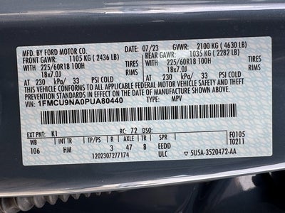 2023 Ford Escape ST-Line Select