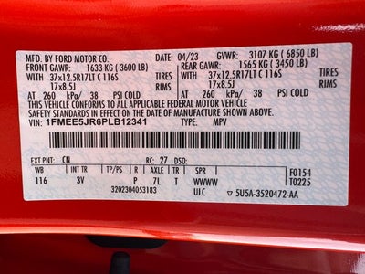 2023 Ford Bronco Raptor | Lux Pkg | Carbon Fiber Pkg | Wireless CarPlay