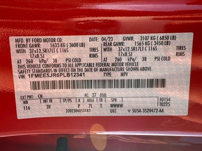 2023 Ford Bronco Raptor