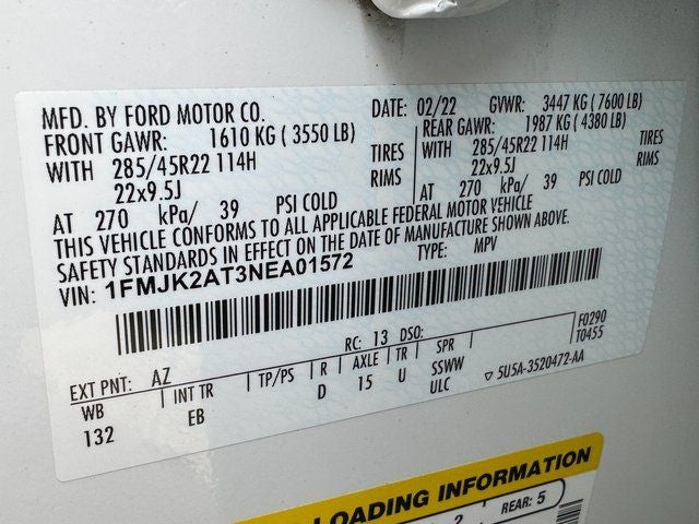 2022 Ford Expedition Max Limited