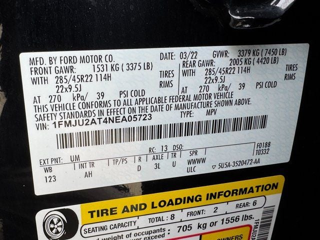 2022 Ford Expedition Limited Stealth Edition | HD Tow Pkg. | Pano Roof | 4WD