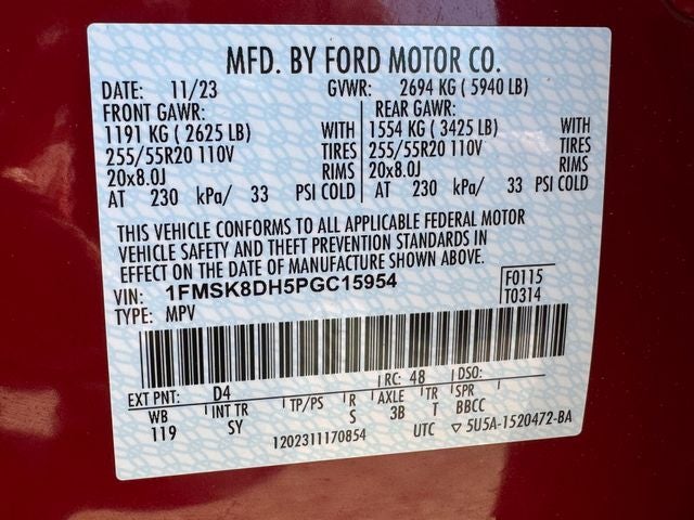 2023 Ford Explorer XLT | Sport Pkg | 4WD | Remote Start