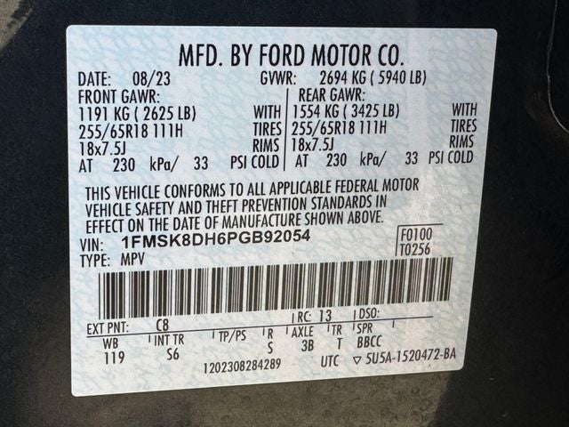 2023 Ford Explorer XLT | Co-Pilot 360+ | 4WD | Remote Start