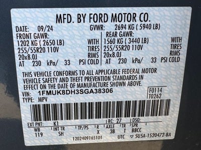 2025 Ford Explorer Active | Comfort Pkg | Clean One Owner Carfax