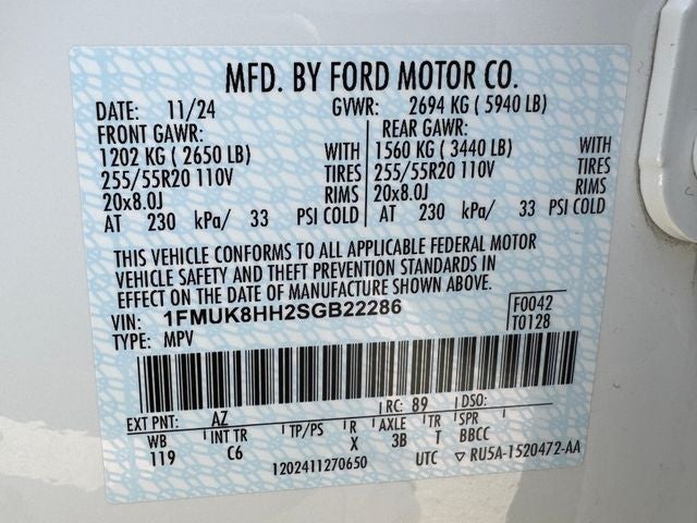 2025 Ford Explorer Platinum | Wireless CarPlay | Pano Roof | 4WD