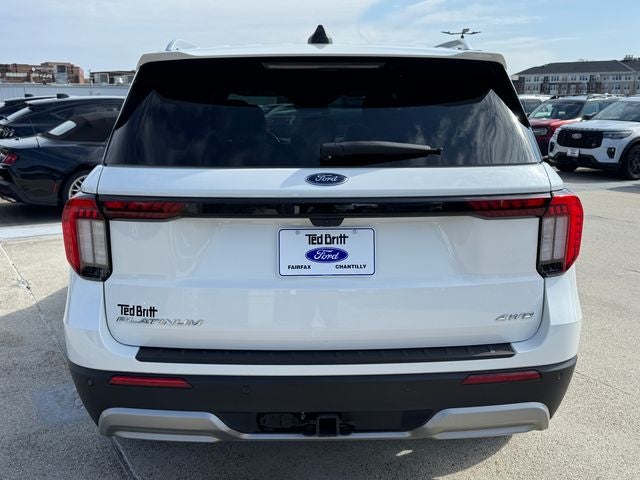 2025 Ford Explorer Platinum | Wireless CarPlay | Pano Roof | 4WD