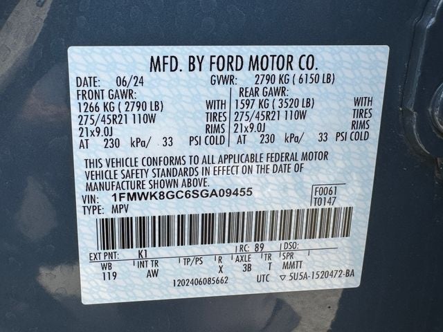 2025 Ford Explorer ST | Pano Roof | Wireless CarPlay | 4WD