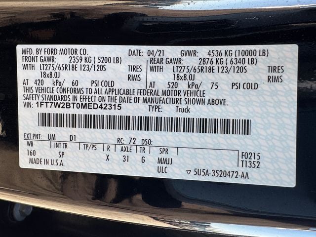 2021 Ford F-250SD King Ranch B&O Sound System | Blind Spot | Wireless CarPlay