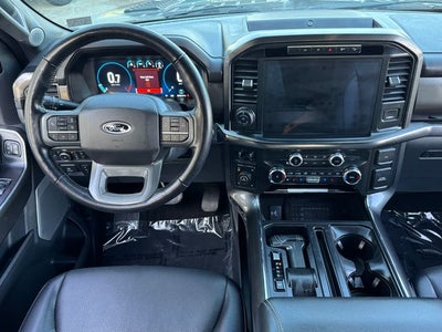 2022 Ford F-150 Lariat | Pano Roof | Black Pkg | Sport Pkg | 360 Camera