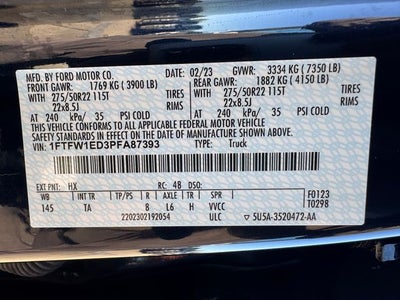 2023 Ford F-150 Limited