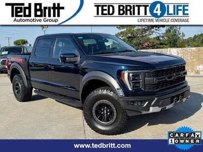 2023 Ford F-150 Raptor | Pano Sunroof | 17"Bead-Lock Wheels | Blue Interi