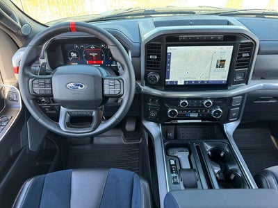 2023 Ford F-150 Raptor | Pano Sunroof | 17"Bead-Lock Wheels | Blue Interi