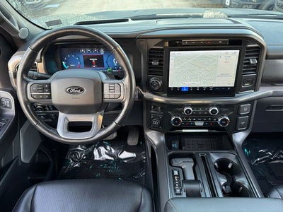 2024 Ford F-150 Lariat | Hybrid | Pano Roof | Black Pkg | 360 Camera
